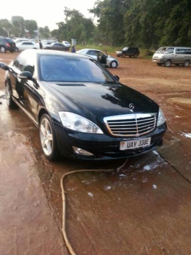 S Class at washing bay